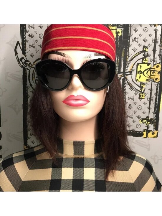 New Prada SPR 01Y 09V-5S0 Women’s Sunglasses – Black Marble main image 8